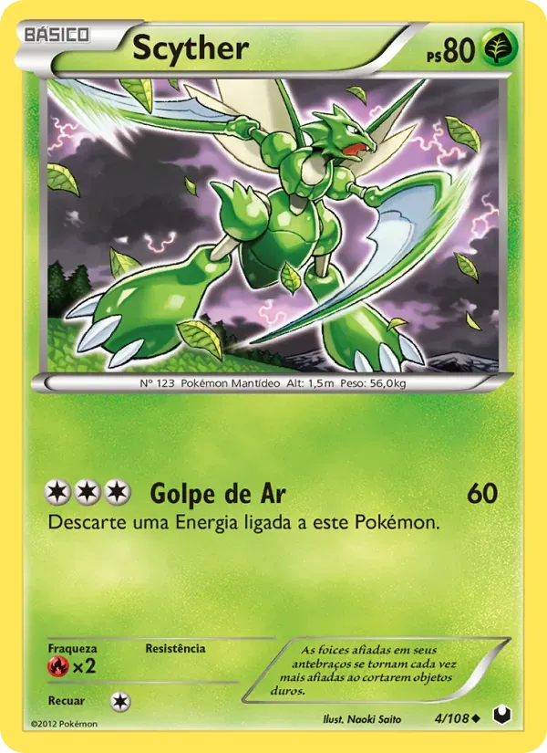 Scyther 4/108 Exploradores da Escuridão