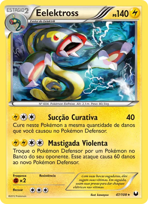 Eelektross 47/108 Exploradores da Escuridão