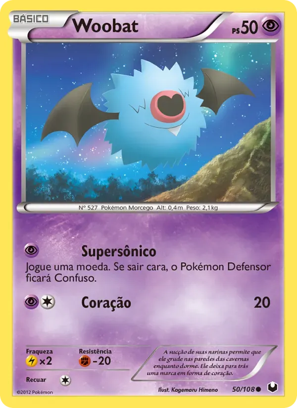 Woobat 50/108 Exploradores da Escuridão