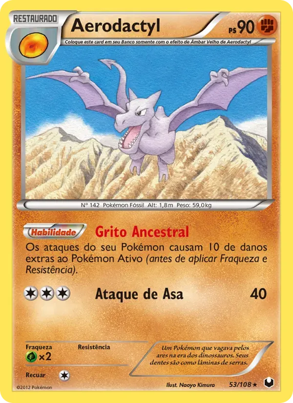 Aerodactyl 53/108 Exploradores da Escuridão
