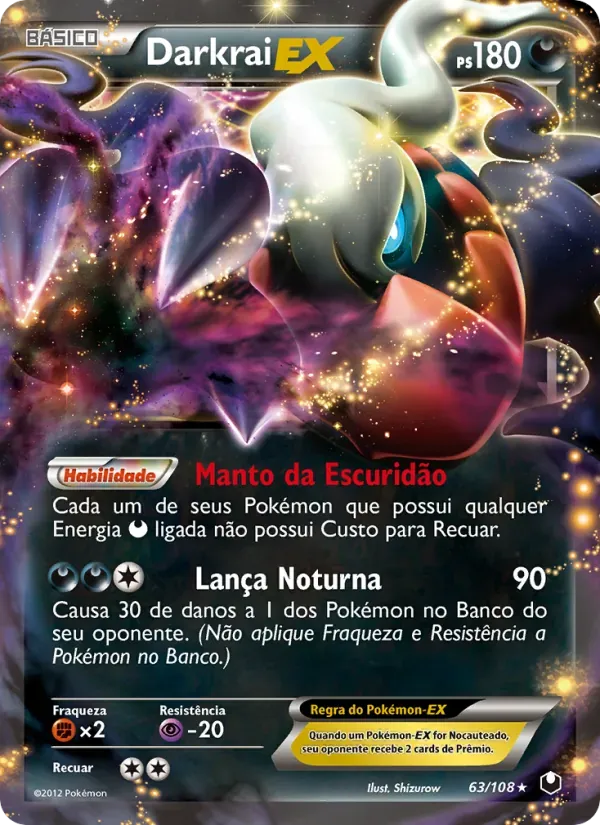 Darkrai-EX 63/108 Exploradores da Escuridão