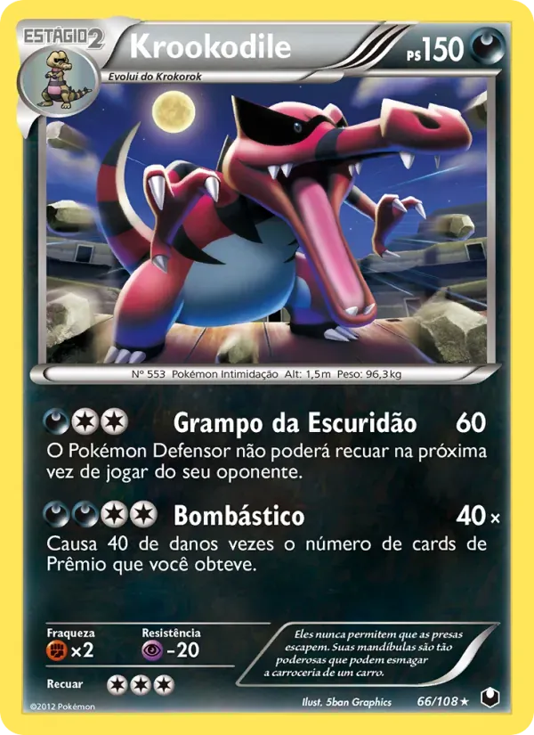 Krookodile 66/108 Exploradores da Escuridão