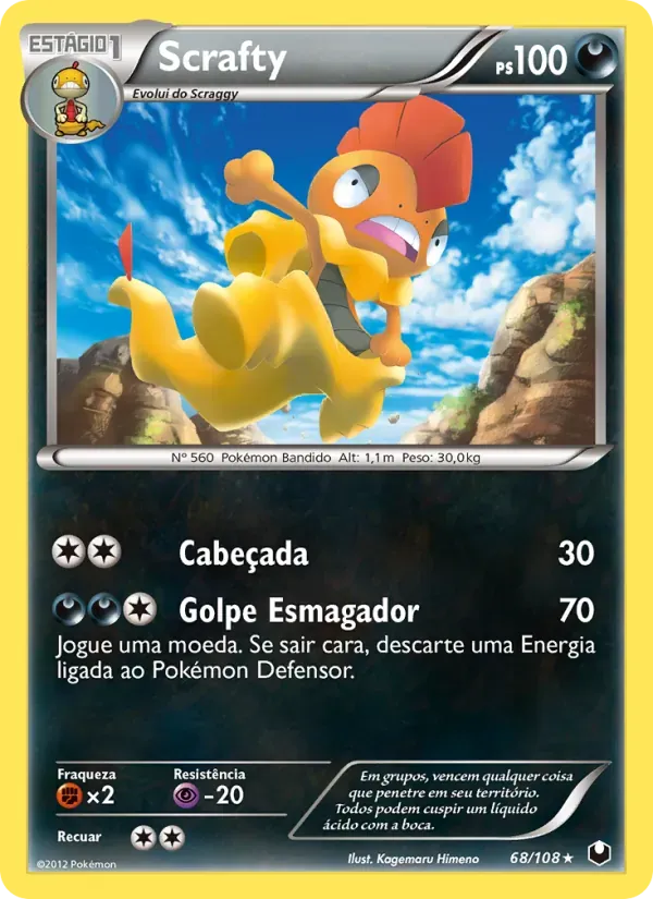 Scrafty 68/108 Exploradores da Escuridão