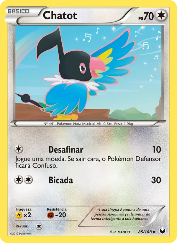 Chatot 85/108 Exploradores da Escuridão