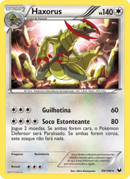Haxorus 89 Exploradores da Escuridão