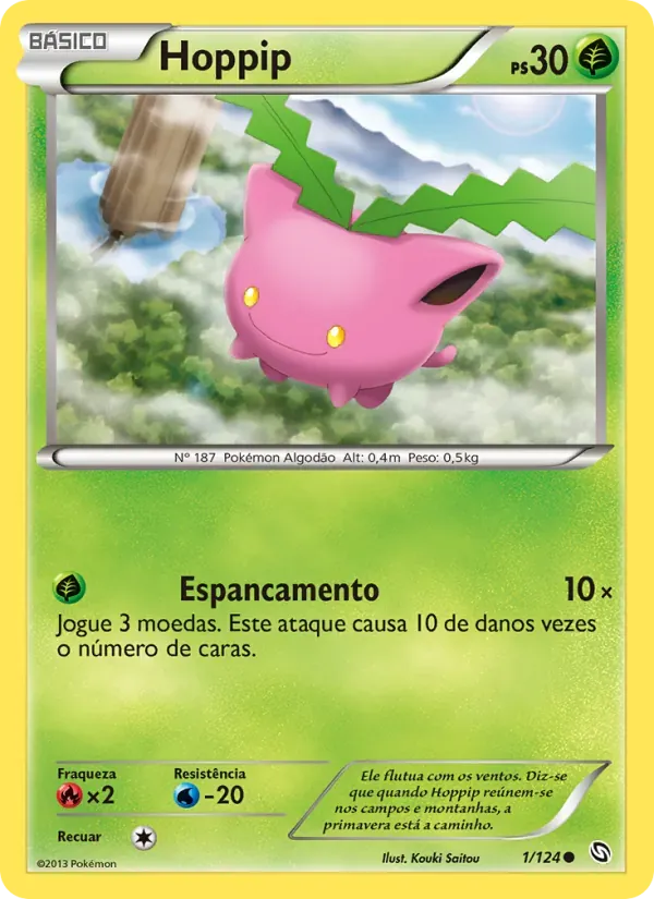 Hoppip 1/124 Dragões Enaltecidos