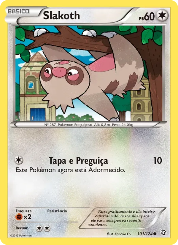 Slakoth 101/124 Dragões Enaltecidos
