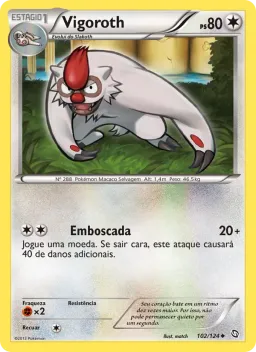 Vigoroth 102 Dragões Enaltecidos