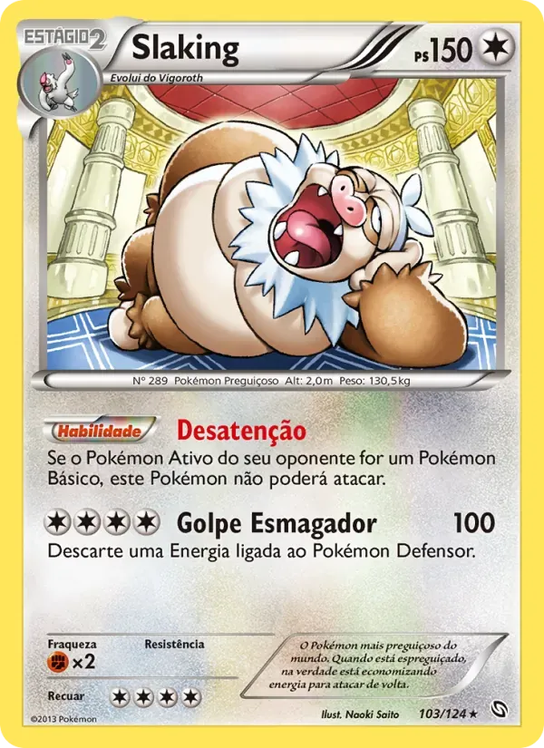 Slaking 103/124 Dragões Enaltecidos