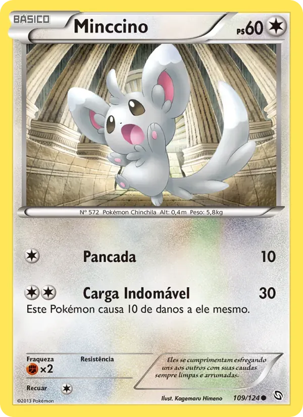 Minccino 109/124 Dragões Enaltecidos