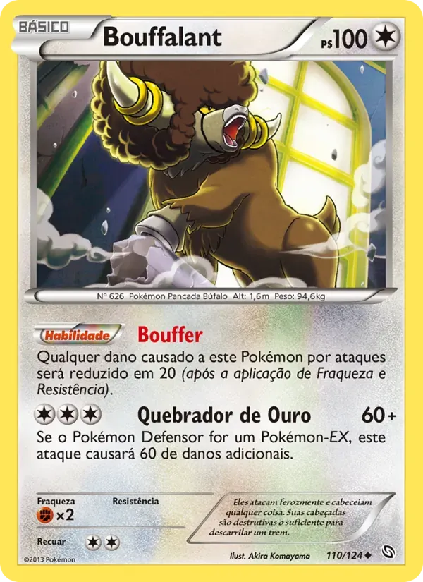 Bouffalant 110/124 Dragões Enaltecidos