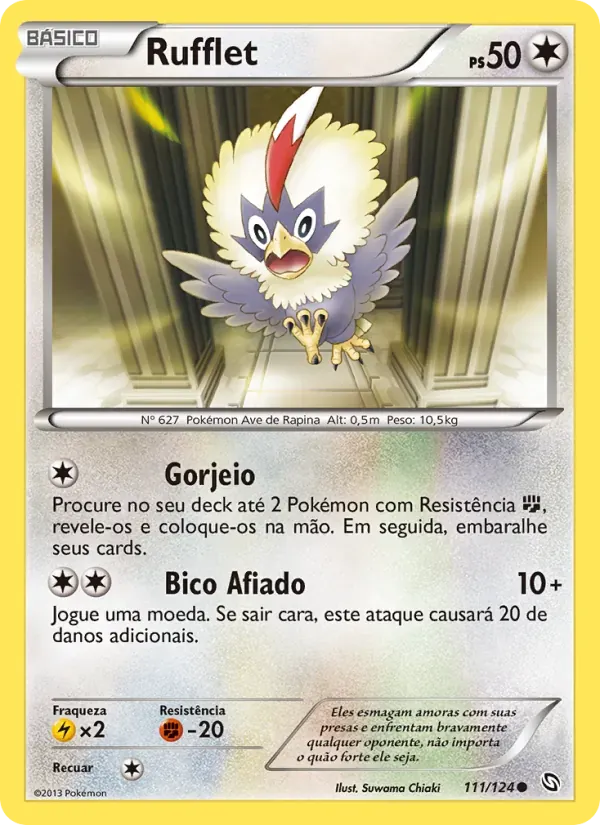 Rufflet 111/124 Dragões Enaltecidos