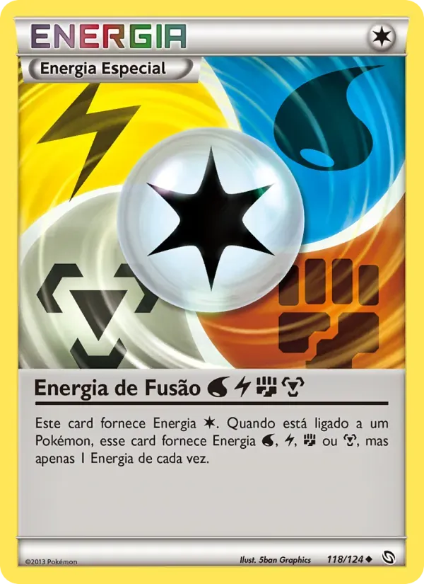 Energia de Fusão Água Elétrico Lutador Metal 118/124 Dragões Enaltecidos