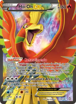 Ho-Oh-EX 119 Dragões Enaltecidos