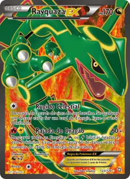 Rayquaza-EX 123 Dragões Enaltecidos