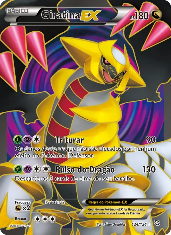 Giratina-EX 124/124 Dragões Enaltecidos