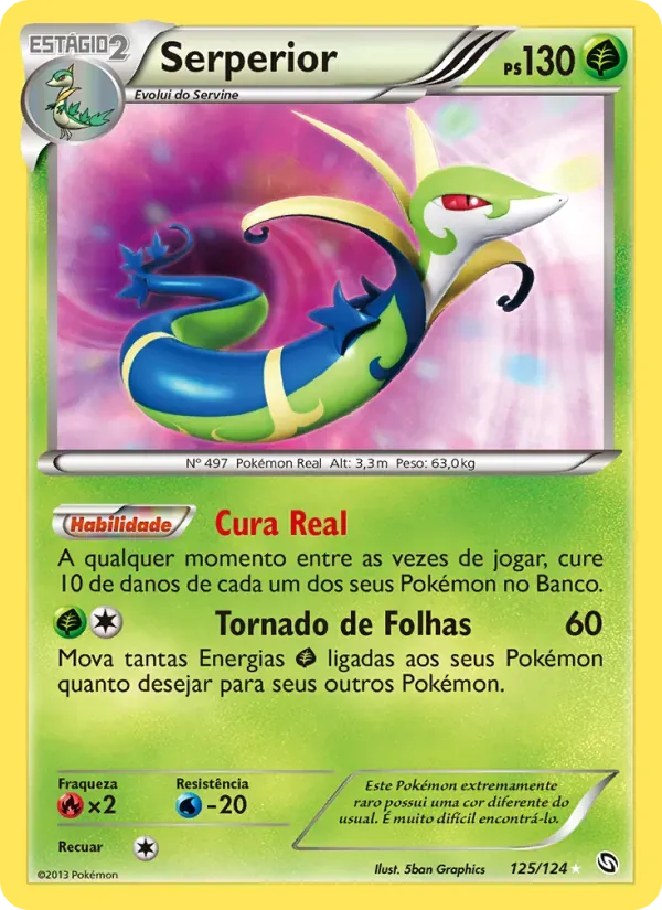 Serperior 125/124 Dragões Enaltecidos