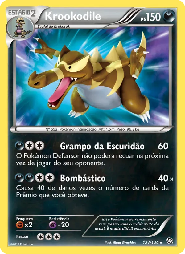 Krookodile 127/124 Dragões Enaltecidos