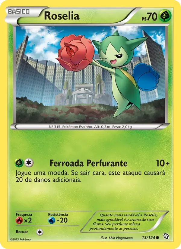 Roselia 13/124 Dragões Enaltecidos