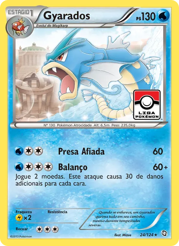 Gyarados 24/124 Dragões Enaltecidos
