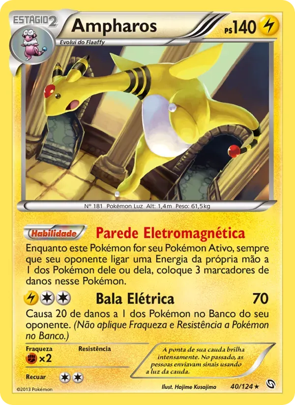 Ampharos 40/124 Dragões Enaltecidos