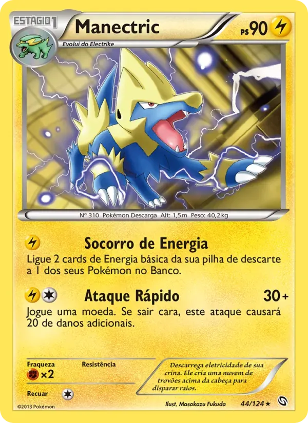 Manectric 44/124 Dragões Enaltecidos