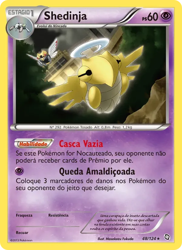 Shedinja 48/124 Dragões Enaltecidos