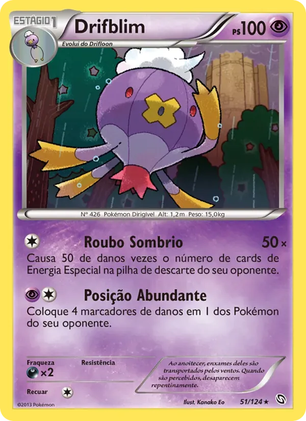 Drifblim 51/124 Dragões Enaltecidos