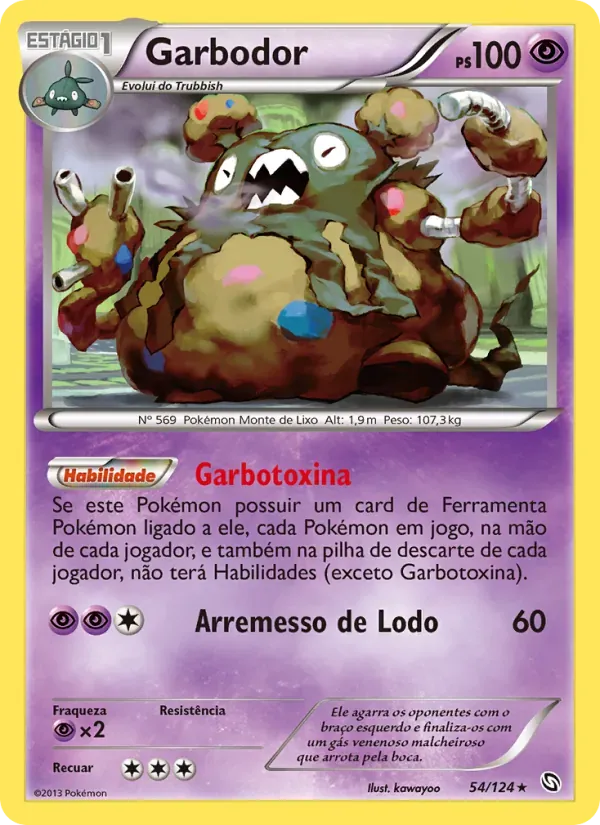 Garbodor 54/124 Dragões Enaltecidos