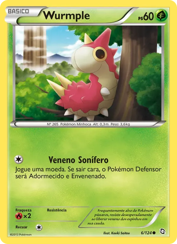 Wurmple 6/124 Dragões Enaltecidos