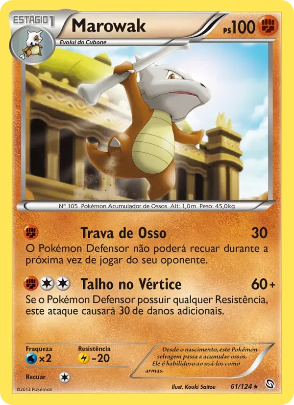 Marowak 61/124 Dragões Enaltecidos