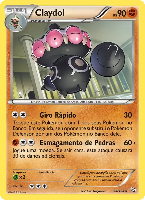 Claydol 64/124 Dragões Enaltecidos