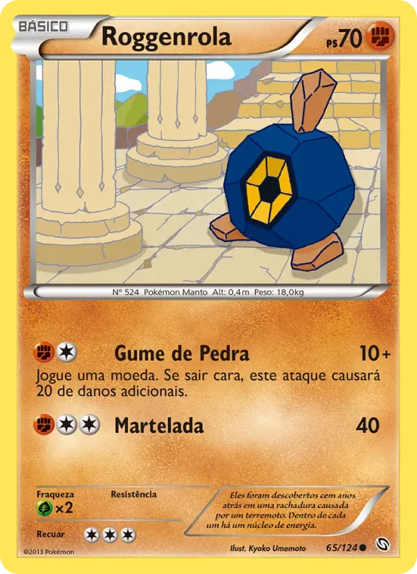 Roggenrola 65/124 Dragões Enaltecidos