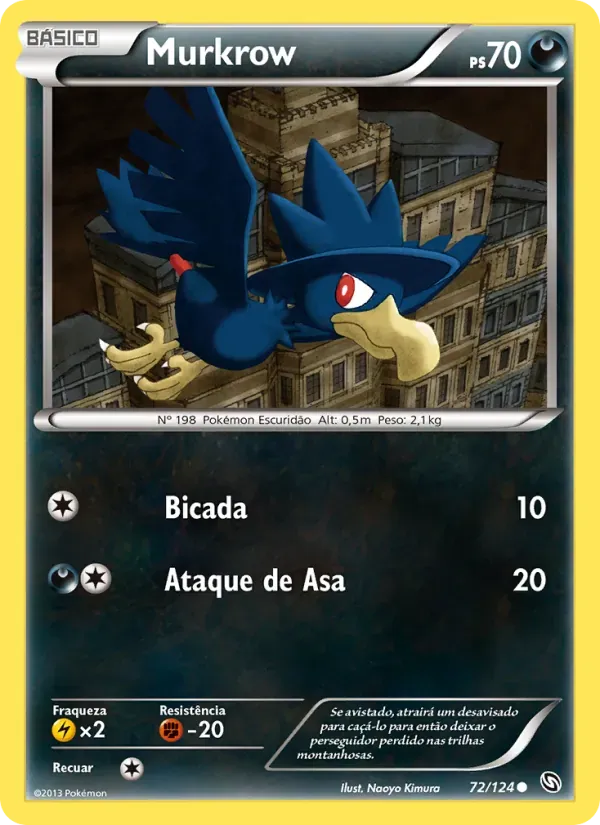 Murkrow 72/124 Dragões Enaltecidos