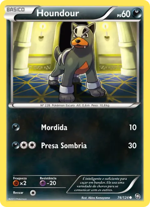 Houndour 74/124