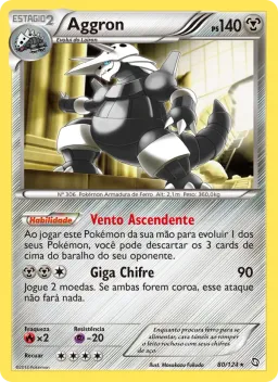 Aggron 80 Dragões Enaltecidos