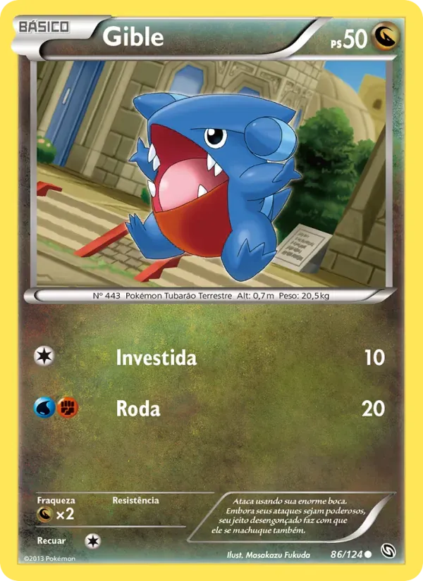 Gible 86/124 Dragões Enaltecidos