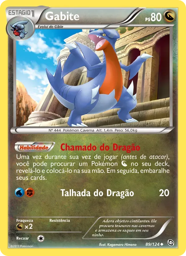 Gabite 89/124 Dragões Enaltecidos