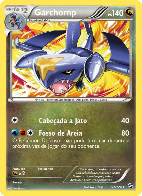Garchomp 91/124 Dragões Enaltecidos
