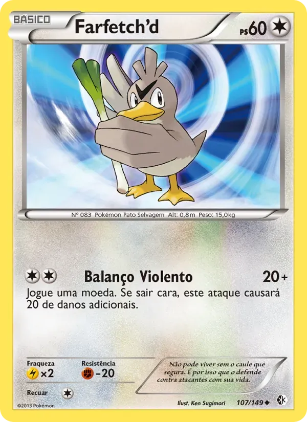 Farfetch’d 107/149 Fronteiras Cruzadas