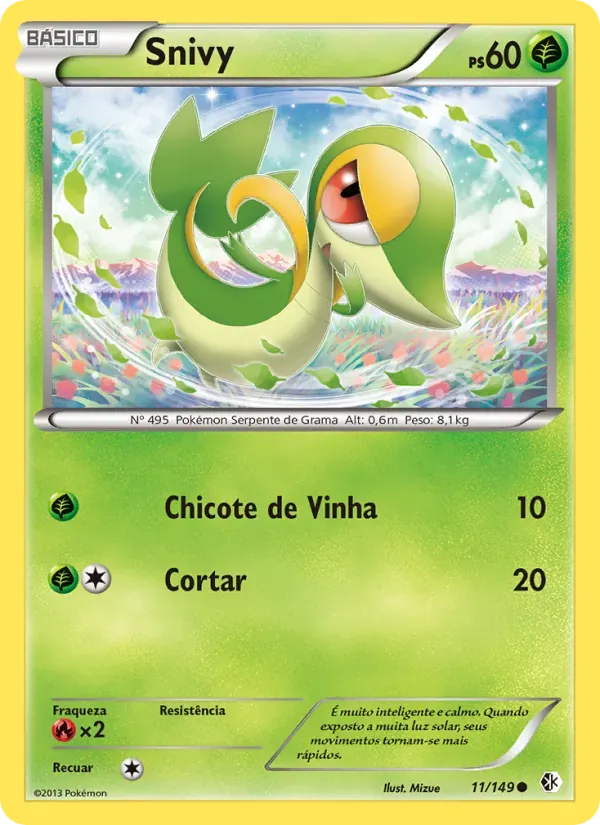 Snivy 11/149 Fronteiras Cruzadas