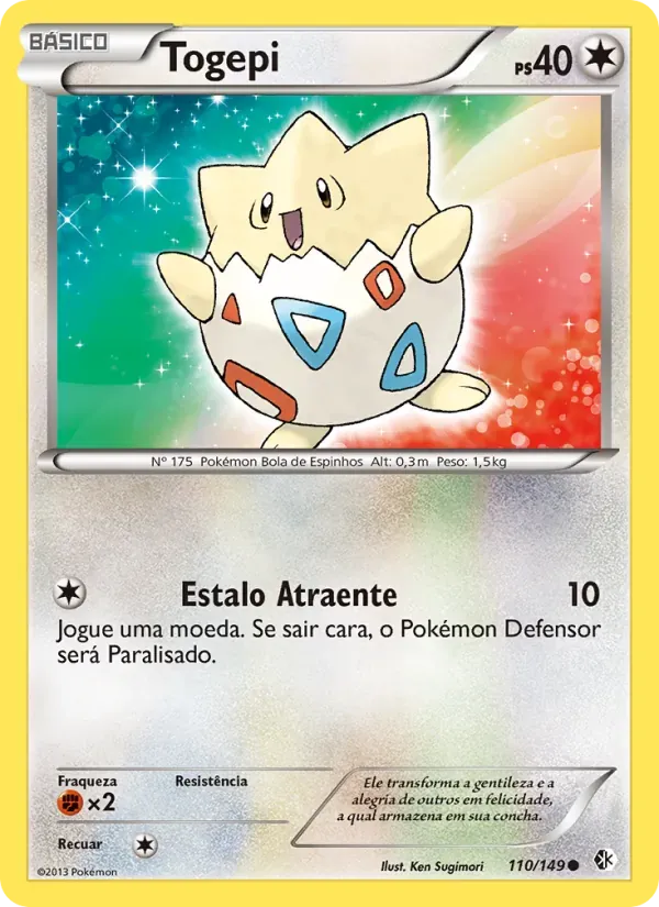 Togepi 110/149 Fronteiras Cruzadas