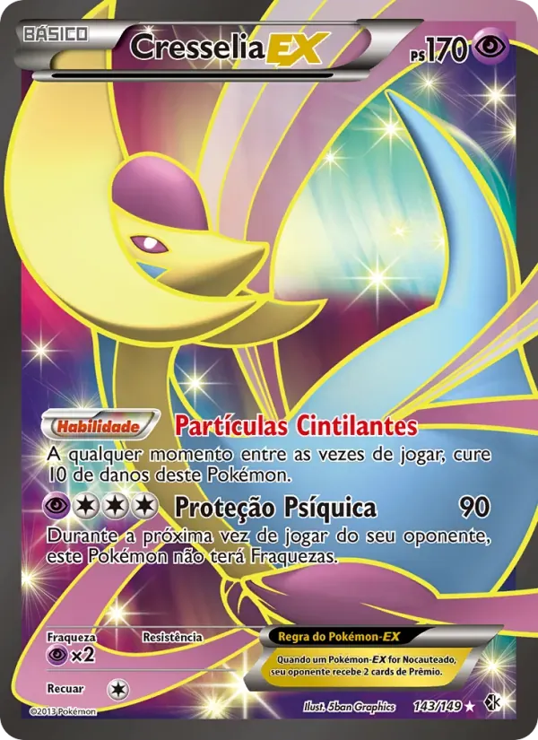 Cresselia-EX 143/149 Fronteiras Cruzadas