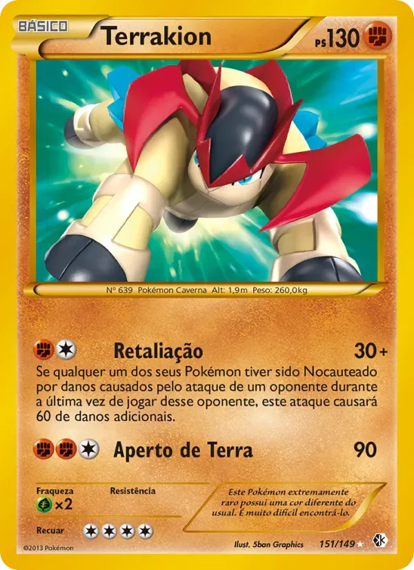 Terrakion 151/149 Fronteiras Cruzadas