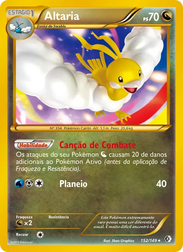 Altaria 152/149 Fronteiras Cruzadas
