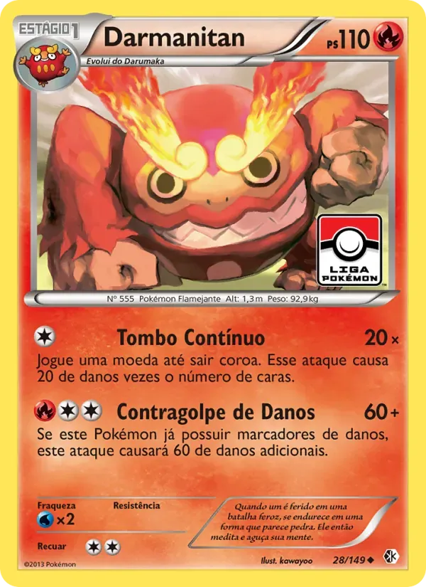 Darmanitan 28/149 Fronteiras Cruzadas
