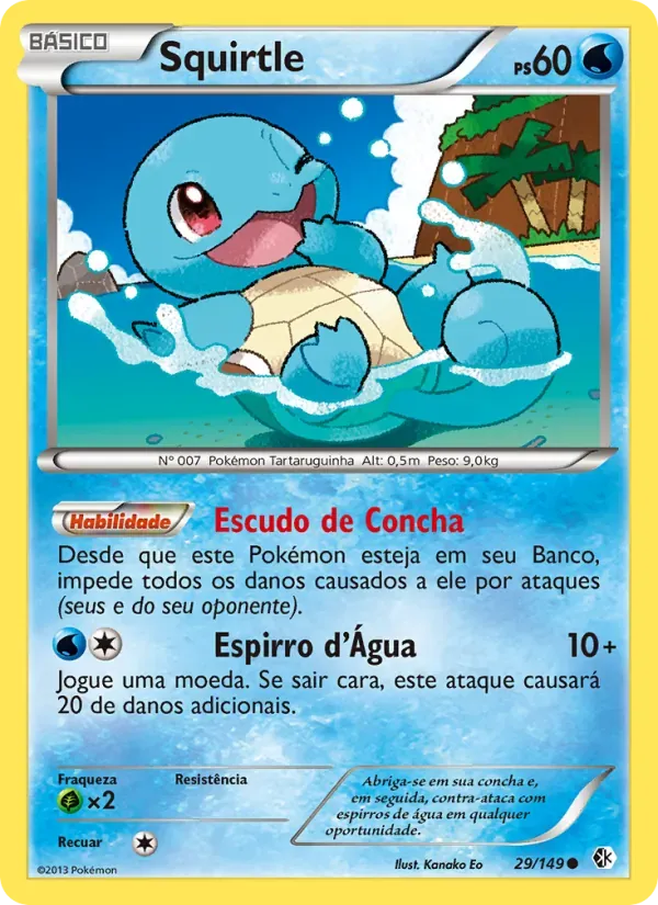 Squirtle 29/149 Fronteiras Cruzadas