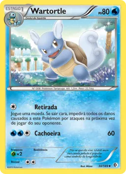 Wartortle 30 Fronteiras Cruzadas