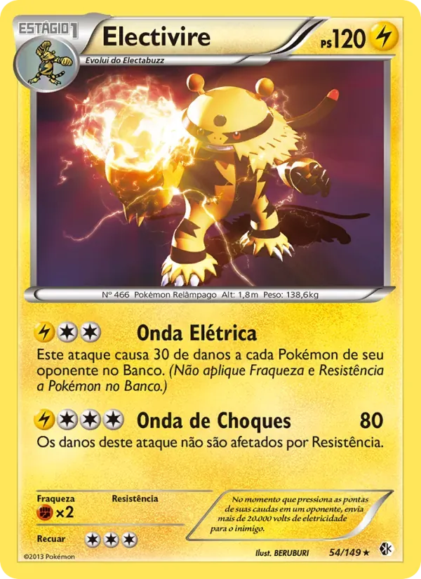Electivire 54/149 Fronteiras Cruzadas