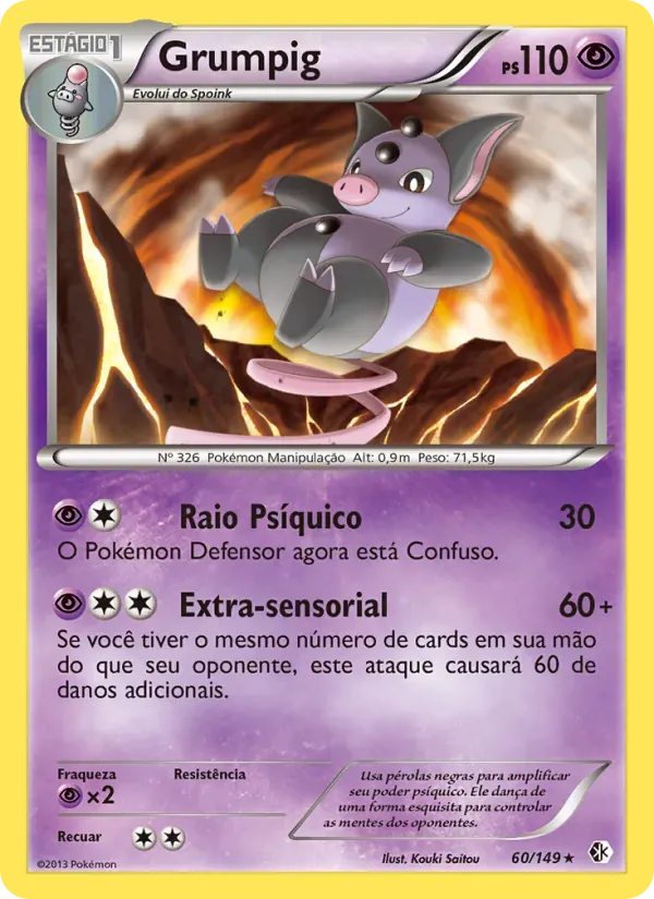 Grumpig 60/149 Fronteiras Cruzadas